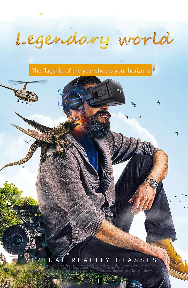 Box Stereo VR Devices with Headset - Meta Mall