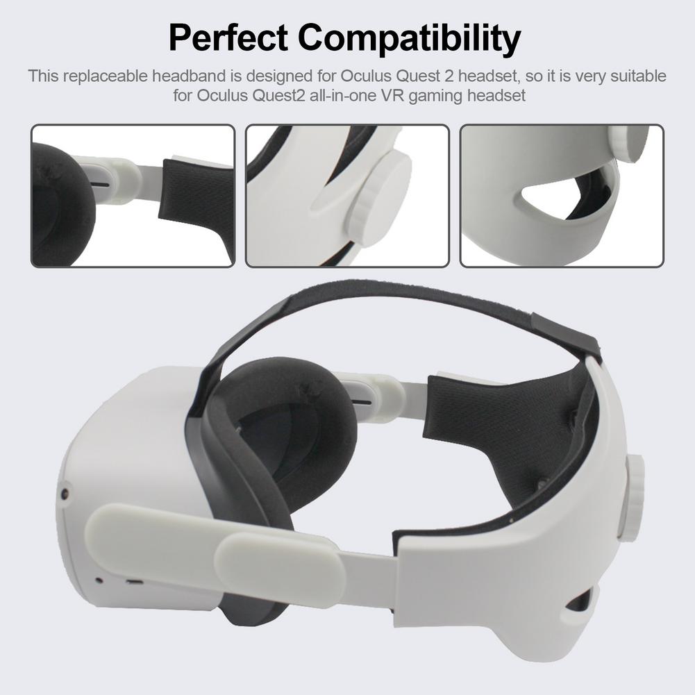 VR Adjustable Head Fixing Strap - Meta Mall