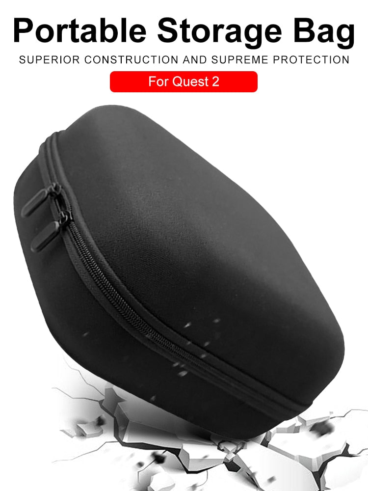 Virtual Reality VR Helmet Storage Bag - Meta Mall