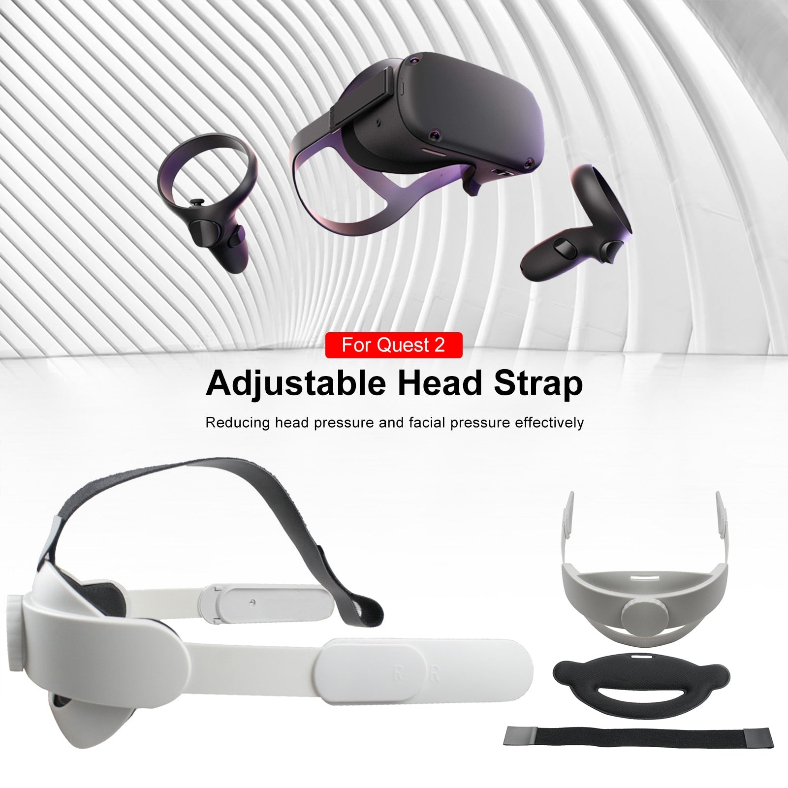 Adjustable For Virtual Head Elite Strap - Meta Mall