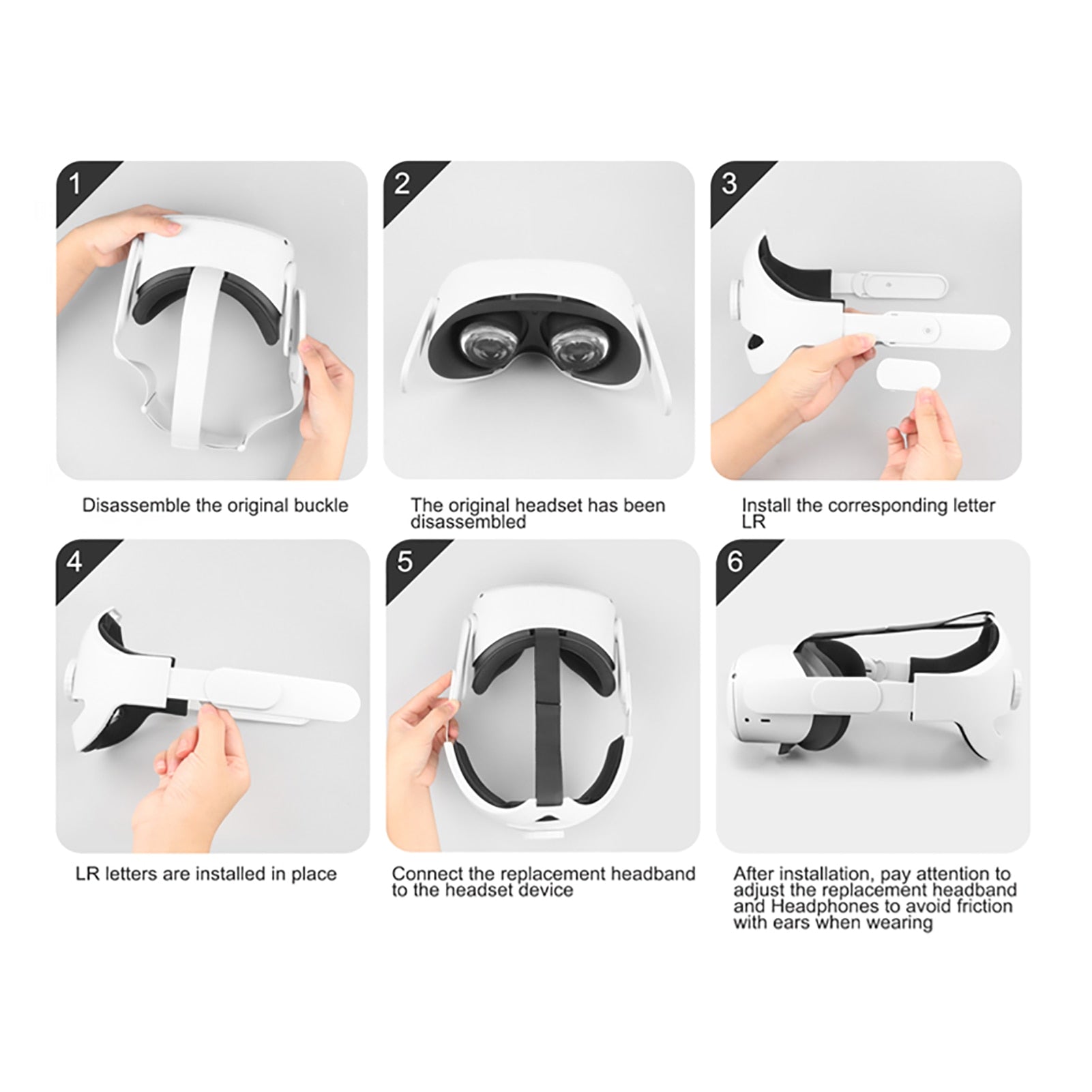 Adjustable For Virtual Head Elite Strap - Meta Mall